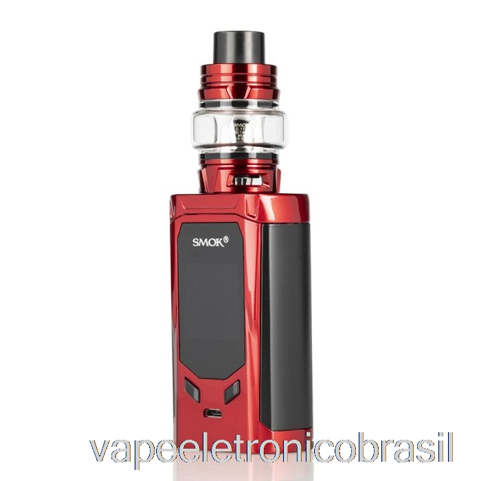 Vape Vaporesso Smok R-kiss 200w E Tfv8 Baby V2 Starter Kit Vermelho